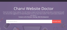 Charvi Associates Website Doctor